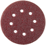 BLISTER DE 5 DISQUES VELCROPS PERFO.8 TROUS D125 GR.40