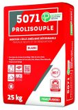 Mortier colle pour carrelage déformable c2s 5071 PROLISOUPLE 2 Blanc Sac 25kg