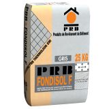 Mortier fibré FONDISOL F gris sac de 25kg