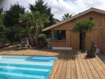 Platelage Sapin rouge 220X35 T4 lisse St 5.40M