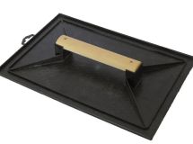 TALOCHE NOIRE 18X27CM POIGNEE BOIS