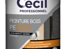 Peinture bois glycéro PE B60 satin Ivoire - pot de 2,5L