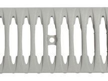 GRILLE CANIV.PISCINE 0,5M LARG.130 A15 GRIS - GR77P