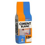 Liant pour la réalisation de travaux courants PRB CIMENT BLANC sac 5kg