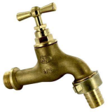 Robinet à raccord au nez avec douille - Brut - M.20x27 - Ø19 LIEN