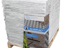 Plaque stabilisatrice pour gravier Alveplac® Blanc Cassé - long. 116,6cm x larg. 80cm x ep. 30mm + PLV