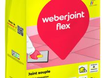 Mortier joint WEBERJOINT FLEX LSN gris ciment sac 5kg