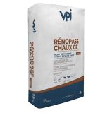 Enduit de parement RÉNOPASS CHAUX GF sac de 25kg
