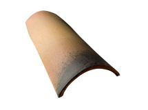 Tuile canal midi Terre cuite silvacane littoral - long. 50 cm x larg. 21,5 cm