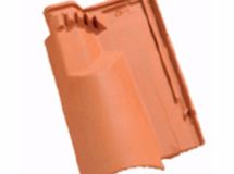 Demi tuile terre cuite Romane sans Rouge - long. 42 cm