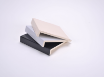 Bandeau PVC Planche en équerre 230mm longueur 6 ml blanc signalisation 3