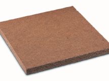Panneau isolant thermo-acoustique STEICO Isorel - long. 1,35m x larg. 0,6m x ep. 10mm - R = 0,20