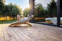 LAME TERRASSE P.N.R.145 x 27 mm Long: 4.50 m CL IV MARRON