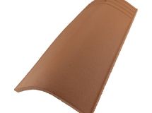 Faîteau universelle terre cuite Rouge Naturel - long. 46 cm