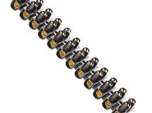 BARRETTE NYLBLOC 16MM NOIR VRAC