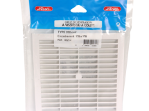 GRILLE MENUISERIE CARREE 200 AVEC ANTI INSECTE - 1B214