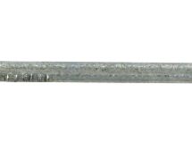 Pointe tête plate large acier galvanisé 2,7x30 - vybac x340g