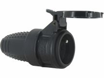 FICHE FEMELLE ELLE 16A caoutchouc IP44