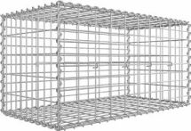 GABION DÉCORATIF MAILLE 50x50 MM FIL Ø4 Dim L100xl50xH50