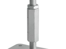 PIED DE POTEAU RÉGLABLE HT M24 X 150-200 Bte de 5