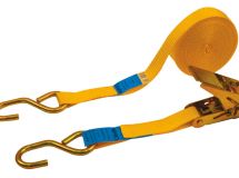 SANGLE D'ARRIMAGE MINUS PLATEAU 2 parties 5 m Largeur 25 mm - Rupture à 1 050 daN