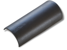 FAITIERE DEMI RONDE 40x16 CM NOIRE - FIBRE CIMENT ETERNIT