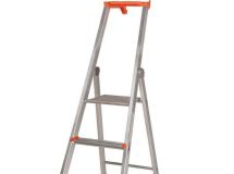 Escabeau aluminium simple PRO 54 3 marches - haut. 2,65m