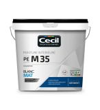 Peinture intérieure PE M35 chantier blanc mat - seau de 5L