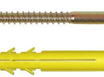Cheville universelle en nylon - diam. 12 mm x long. 200 mm - Boîte de 20