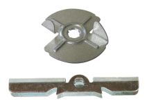 Cheville à bascule en acier + rondelle Rapid M6 - diam. 6 mm x long. 85 mm - Boîte de 50