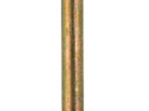 Pointe annelée tête cloche RAL9005 - long. 70mm x diam. 3,1mm - Seau de 200