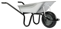 Brouette AKTIV PREMIUM Galva 100 L roue gonflable M5