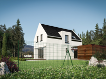 Grillage en rouleau soudé ECOPLAST VF vert 6005 maille 100x75 mm - haut. 1,5m x long. 25m