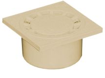 SIPHON DE COUR PVC 150X150 SABLE