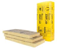 Panneau semi-rigide en laine de verre PB 38 Revêtu Kraft - long. 1,35m x larg. 0,6m x ep. 45mm - R = 1,20