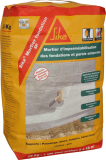 Mortier d'imperméabilisation SIKA MORTIER FONDATION gris ciment sac de 25kg
