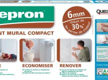 DEPRON PLAQUE 6MM P24 1M2 /10
