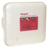 BOITE DERIVATION 80X80X45 BLANC VRAC