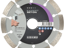 DISQUE DIAMANT EXPERT BETON D. 125 x 22,23 x h 10