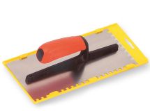 PLATOIR MONTURE FIBRE DE VERRE LAME INOX DENTURE CARRÉE 6 x 6 x 6