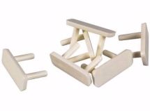 Brique de mur terre cuite ECO'BRIC - long. 50cm x larg. 15cm x haut. 20cm