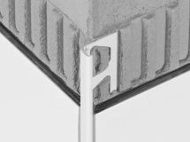 Profilé décoratif pour murs Schlüter®-JOLLY-P PVC colore blanc brillant H 12,5 mm L 2,50 m