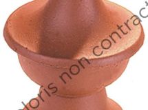 Tuile terre cuite H10 Ardoisé - long. 46,5 cm x larg. 30,4 cm