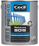 Peinture bois acrylique PE B45 Anthracite - pot de 0,5L