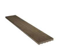 Planche de finition composite pour terrasse brun exotique 23 x 180 x 4000 mm