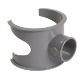 SELLE DE BRANCHEMENT MALE/FEMELLE 90° DIAMETRE 100/40 - SL104