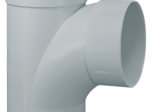 TE PIED DE BICHE MXF A 87°30 DIAM. 100 MM