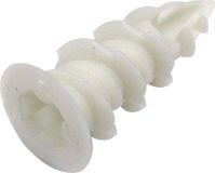 Cheville à visser en nylon - GB - diam. 14 mm x long. 70 mm - Boîte de 10