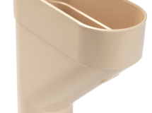 JAMBONNEAU POUR TUBE EAU PLUVIALE TD80 SABLE - UJAM80S