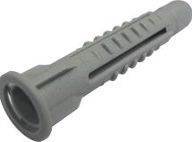 Cheville à visser en nylon sans vis - PLAK - diam. 12 mm x long. 38 mm - Boîte de 100